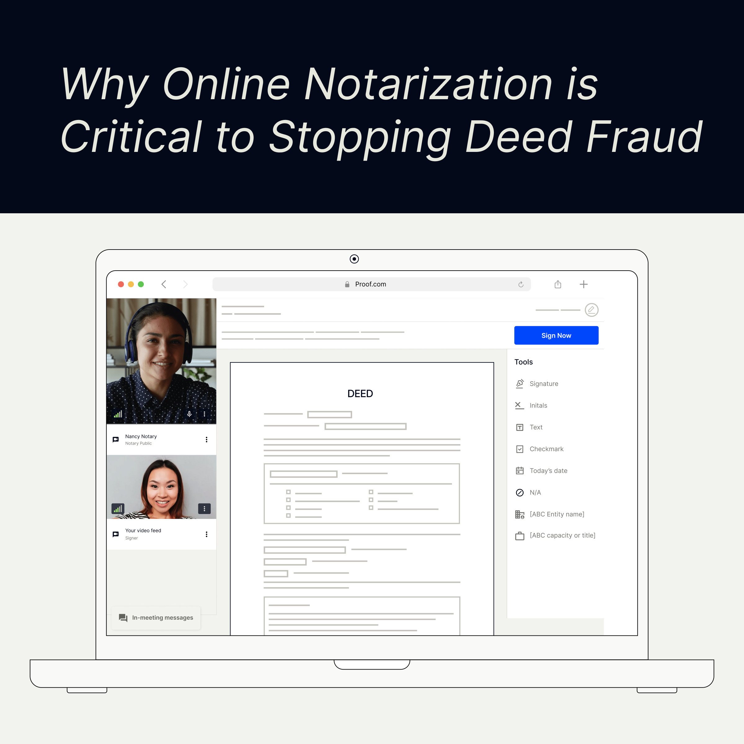 Why Online Notarization is Critical to Stopping Deed Fraud