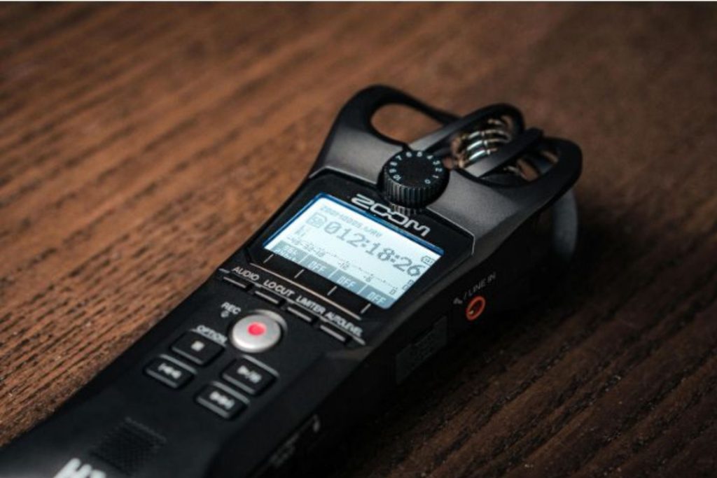 recording device for transcription