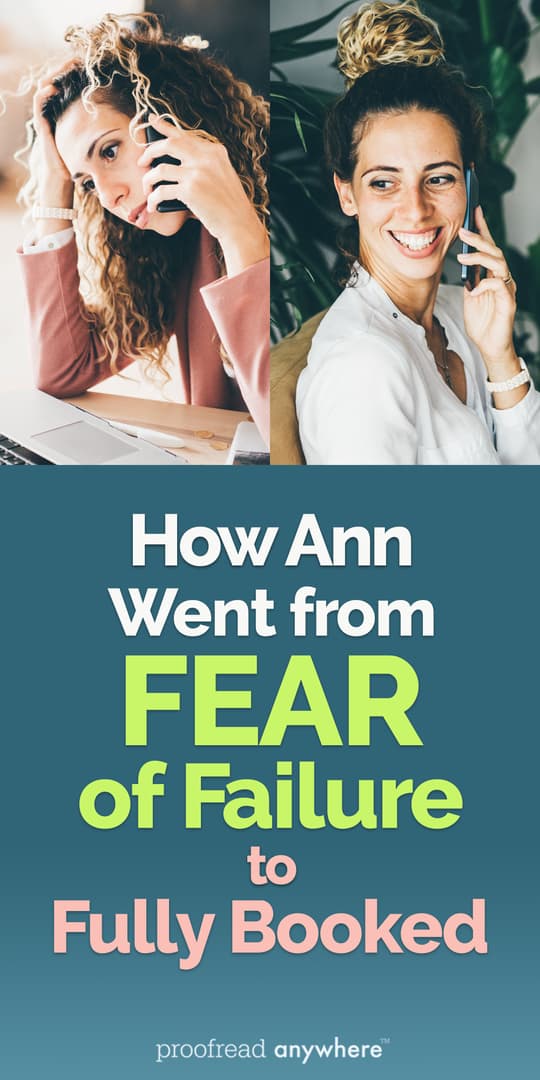 Kick fear of failure to the curb and become a fully booked freelancer