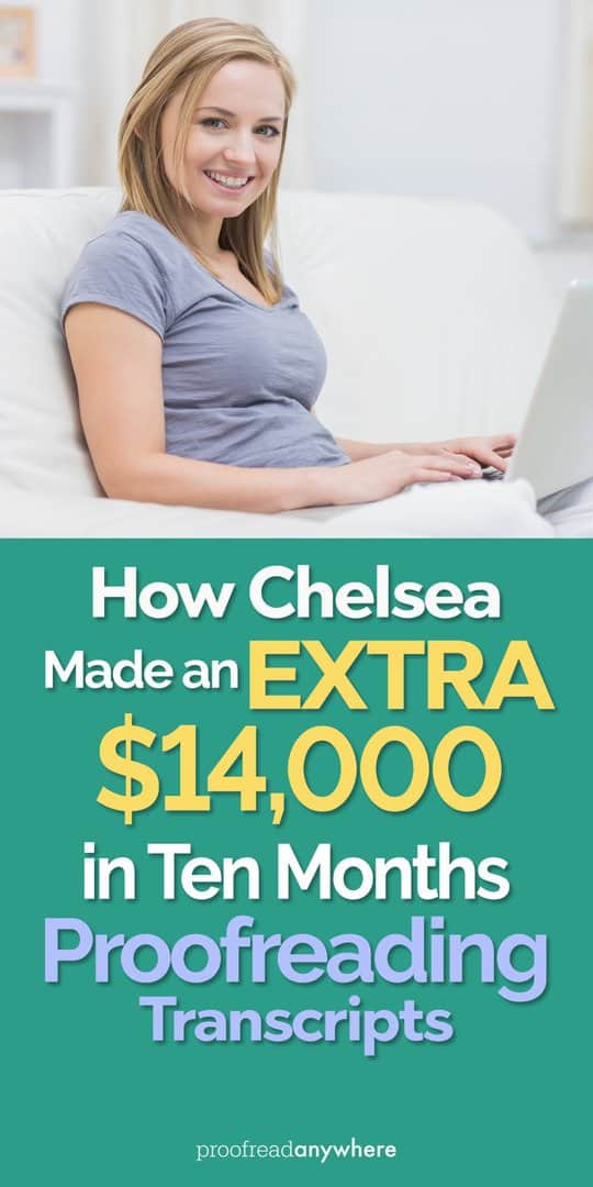 Earn extra money by proofreading transcripts for court reporters