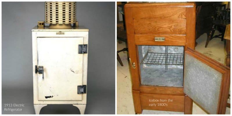 fridge vs ice box