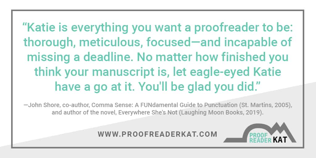 Love to read? Why not work from home proofreading books! Katie does it! 