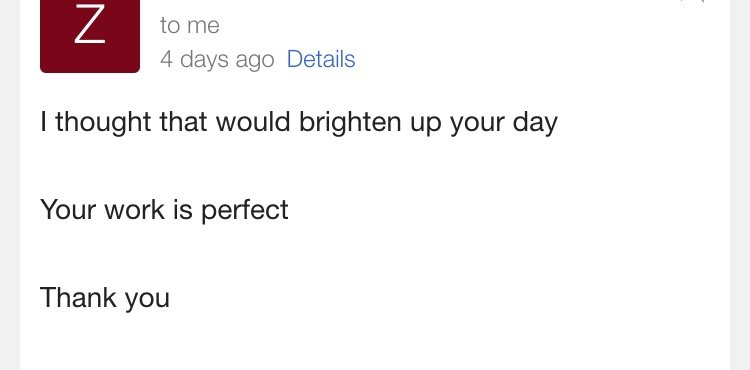 Maria catches typos as a part-time proofreader