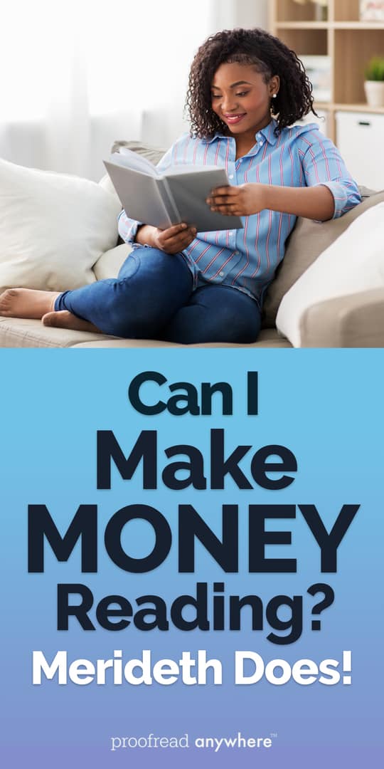 Your love of reading can make you money from home!