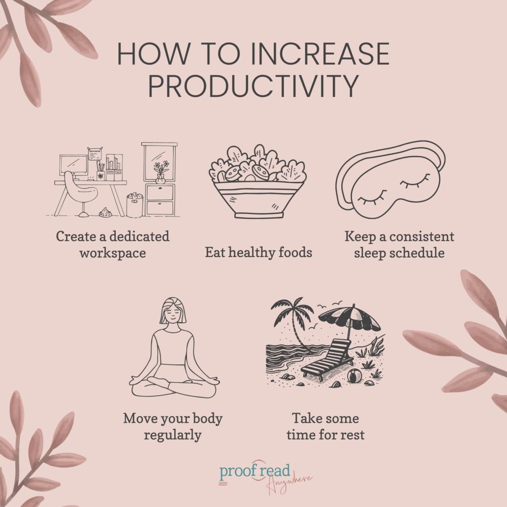 How to increase productivity