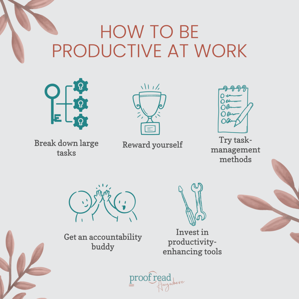 How to be productive at work