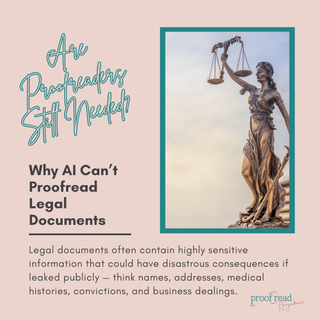 Why AI can't proofread legal documents
