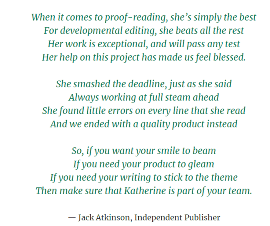From Memes to Kids' Books: Katherine Makes Money from Her Proofreading Services