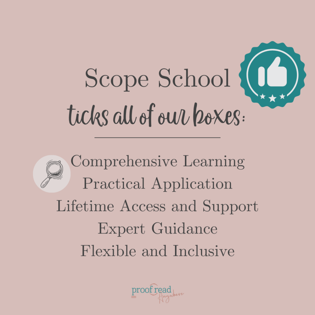 Scope school details